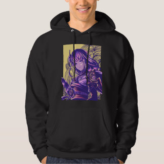Neon Bloom Katana Krijger Hoodie
