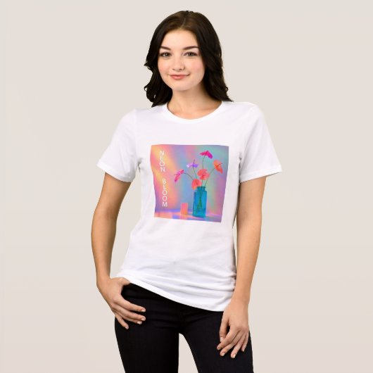 Neon Bloom T-shirts (Voorkant volledig)