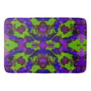 Neon Bloomstorm Badmat