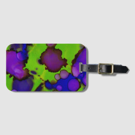 Neon Bloomstorm Bagagelabel