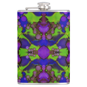 Neon Bloomstorm Heupfles