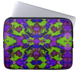 Neon Bloomstorm Laptop Sleeve