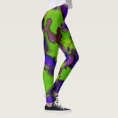Neon Bloomstorm Leggings (Rechts)