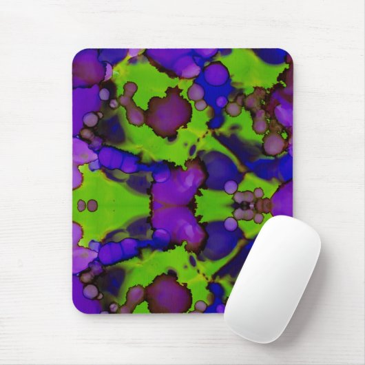 Neon Bloomstorm Muismat (Met muis)