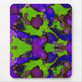 Neon Bloomstorm Muismat (Voorkant)