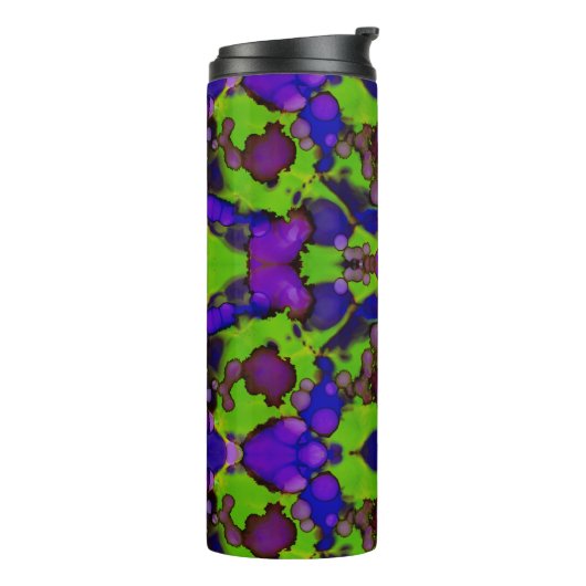 Neon Bloomstorm Thermosbeker (Gedraaid links)