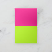 Neon Blue Bowling - Dank u kaarten (Binnen)