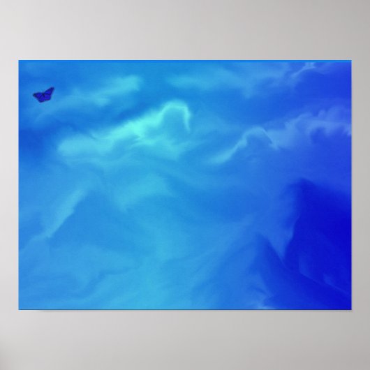 neon blue dreams poster (Voorkant)