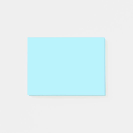 Neon Blue kleur Post-it® Notes (Voorkant)