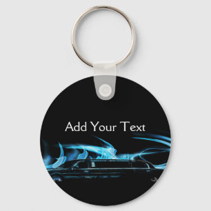 Neon Blue Limosine Deze rubriek beheren Sleutelhanger