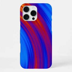 Neon Blue Oranje Red Yellow iPhone 16 Pro Max Hoesje