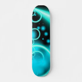 Neon Blue Skateboard (Voorkant)
