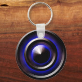 Neon-Blue Sleutelhanger (Voorkant)