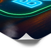 Neon Bobcat-Poster Perfect Poster (Hoek)