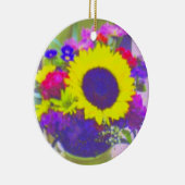 Neon Boeket Ornament (Rechts)