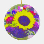 Neon Boeket Ornament (Achterkant)