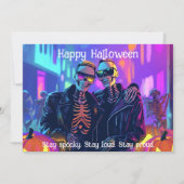 🌈🎃Neon Bone Babes kaart (Voorkant)