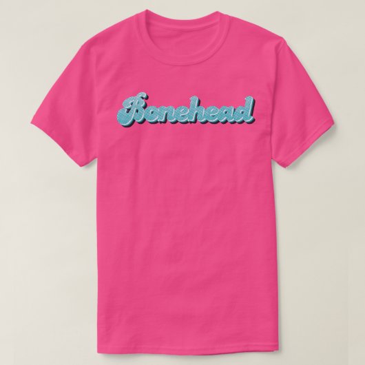 Neon Bonehead T-shirt (Design voorkant)
