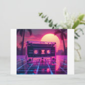 Neon bord kaart (Staand voorkant)