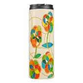 Neon Botanisch Thermosbeker (Achterkant)