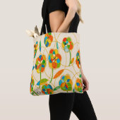 Neon Botanisch Tote Bag (Dichtbij)