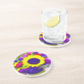 Neon Bouquet Onderzetter (Zijkant)