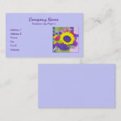 Neon Bouquet Visitekaartje (Voorkant / Achterkant)