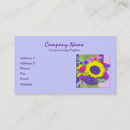 Neon Bouquet Visitekaartje