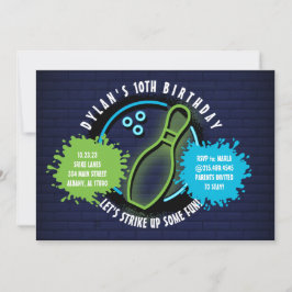 NEON BOWLING BALL NEON GROEN Verjaardagsfeest