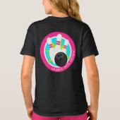 Neon Bowling Event Shirt met naam op voorvak (Achterkant)