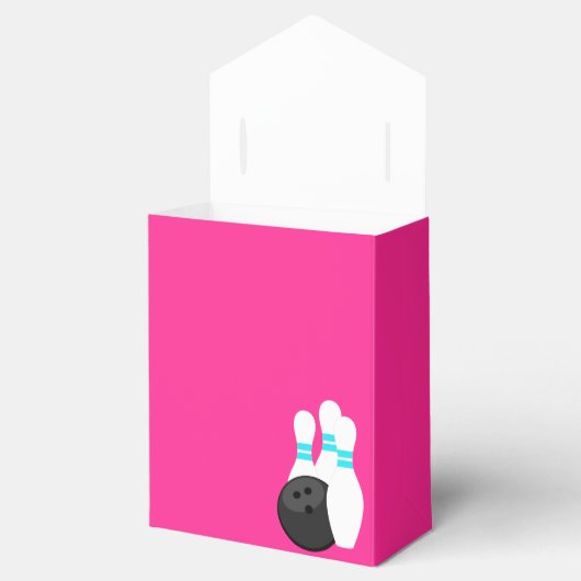 Neon Bowling Favor Boxen Bedankdoosjes (Geopend)