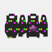 Neon Bowling Feest Bash Verjaardagsfeest Bedankdoosjes (Uitgevouwen)