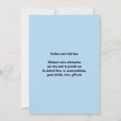 Neon Bowling Night Verjaardagsfeest Kaart (Achterkant)