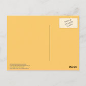 Neon Bowling Pin Briefkaart (Achterkant)