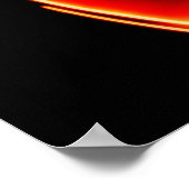  Neon Bowling Pin Poster (Hoek)