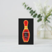  Neon Bowling Pin Visitekaartje (Staand voorkant)