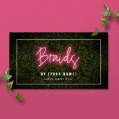 Neon Braids Visitekaartje