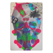Neon Brain Bijen Mini Klembord (Achterkant)