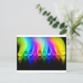 Neon Briefkaart (Staand voorkant)