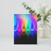 Neon Briefkaart (Staand voorkant)