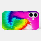 Neon Bright Abstract Swirl Case-Mate iPhone Case (Achterkant (horizontaal))