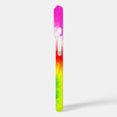 Neon Bright Abstract Swirl Case-Mate iPhone Case (Achterkant / Links)