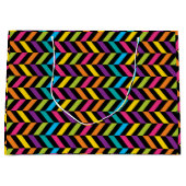 Neon BrightStor mode kleurrijk design 1 Large Cadeautasje (Voorkant)