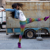 Neon BrightStor mode kleurrijk ontwerp Leggings