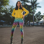 Neon BrightStor mode kleurrijk ontwerp Leggings<br><div class="desc">Neon BrightStor mode kleurrijk ontwerp</div>