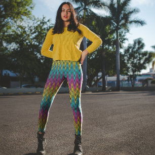 Neon BrightStor mode kleurrijk ontwerp Leggings