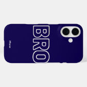 Neon Bro iPhone 16 Hoesje (Achterkant (horizontaal))