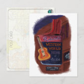 Neon Broadway Nashville Tennessee - Postcard Briefkaart (Voorkant / Achterkant)