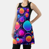 Neon Bubble Pattern Schort (Insitu)