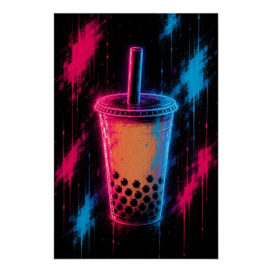 Neon Bubble Thee Perfect Poster (Voorkant)